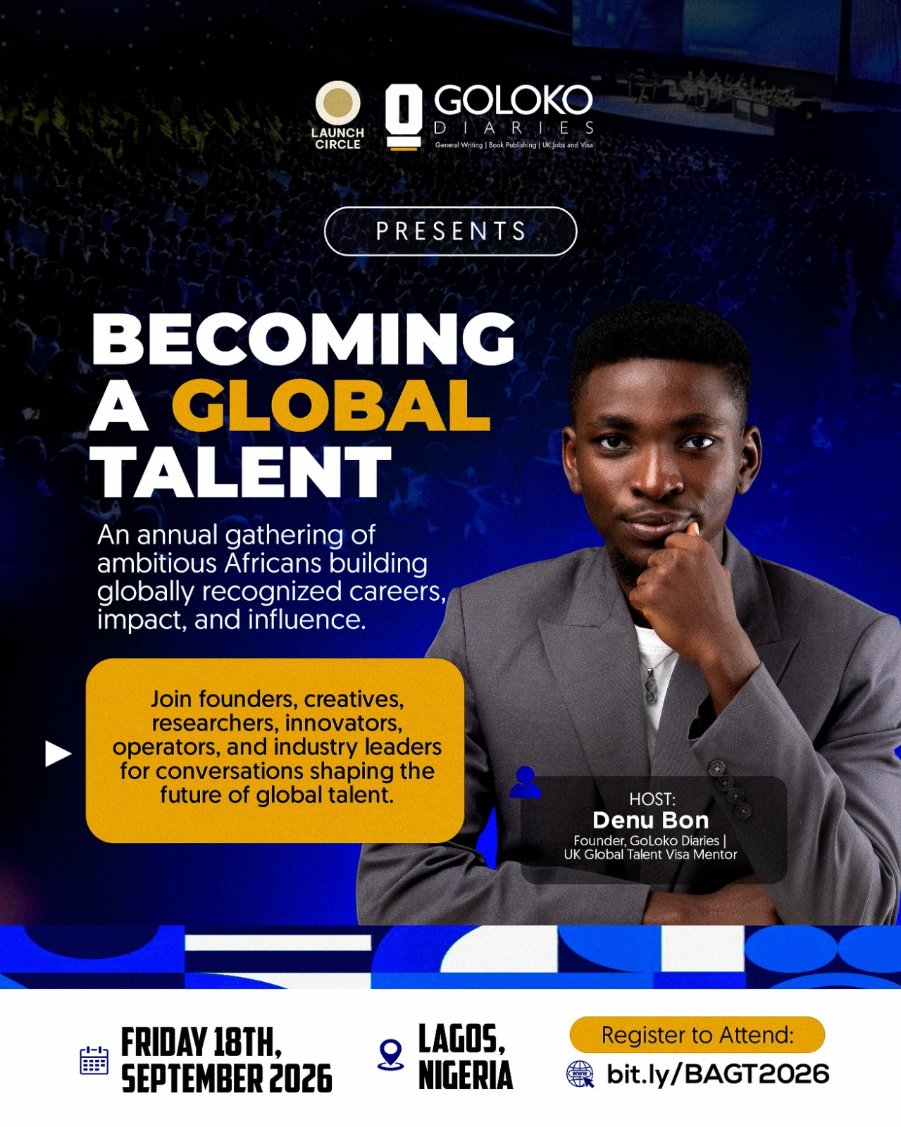 Becoming a Global Talent Conference Poster