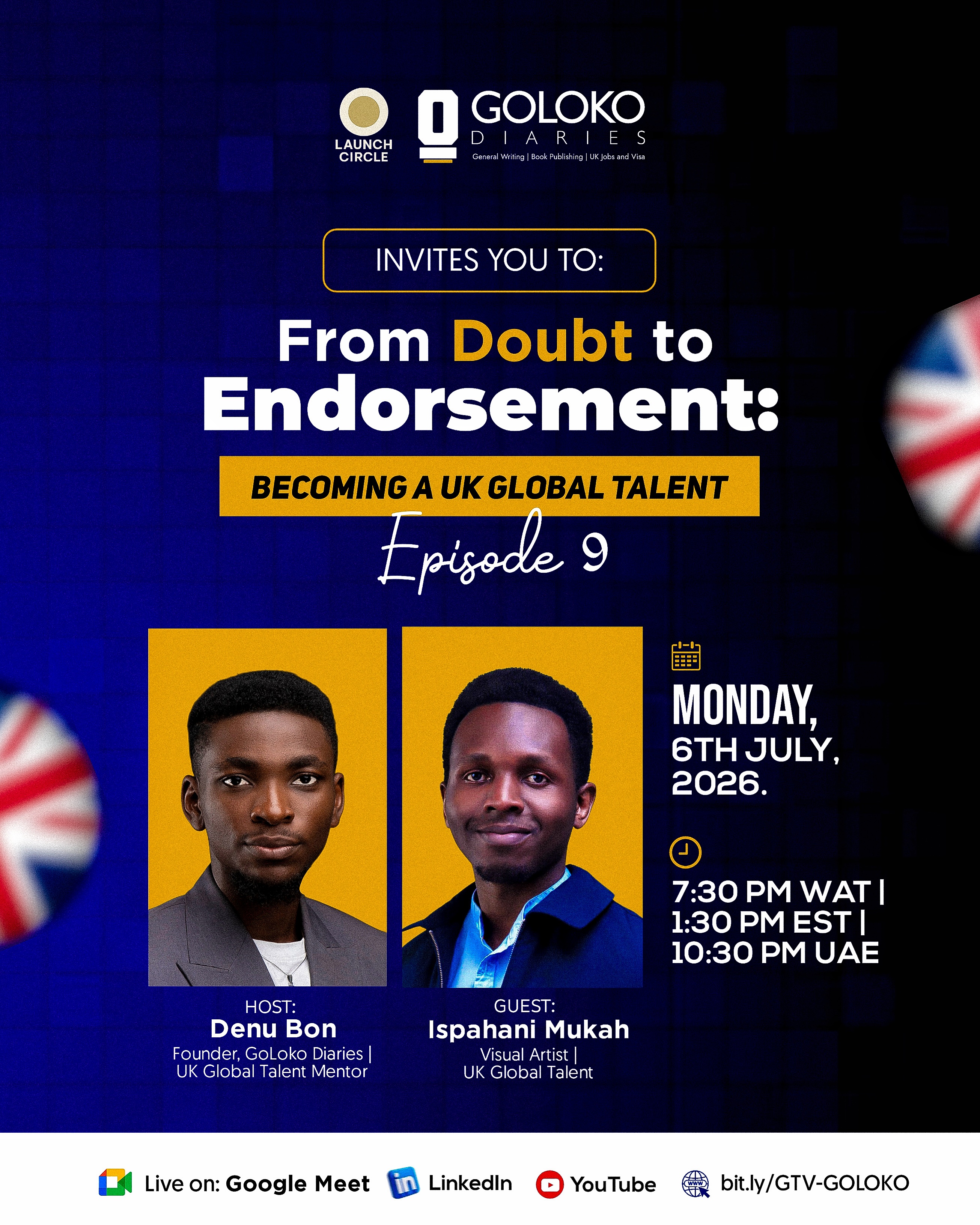 From Doubt to Endorsement Podcast Series Flyer